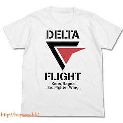 超時空要塞Δ (大碼) "Δ小隊" T-Shirt 白色 Delta Squadron T-Shirt / WHITE - L【Macross Delta】