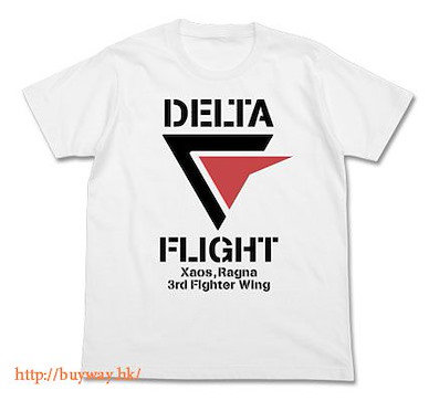 超時空要塞Δ (中碼) "Δ小隊" T-Shirt 白色 Delta Squadron T-Shirt / WHITE - M【Macross Delta】