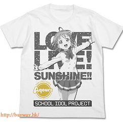 LoveLive! Sunshine!! : 日版 (細碼)「高海千歌」T-Shirt 白色