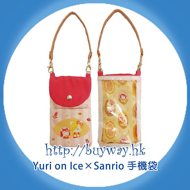 勇利!!! on ICE 「尤里 + Hello Kitty」手機袋 Yuri on Ice×Sanrio characters Smartphone Pouch Yurio + Hello Kitty【Yuri on Ice】