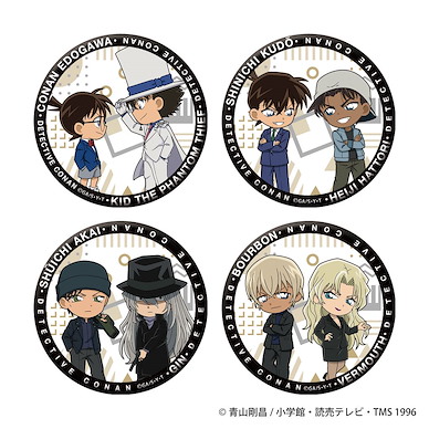 名偵探柯南 收藏徽章 (4 個入) Chara Badge Collection (October, 2023 Edition) (4 Pieces)【Detective Conan】