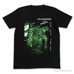 哥斯拉系列 (加大)「對哥斯拉戰術」黑色 T-Shirt Anti-Godzilla Tactics T-Shirt / BLACK-XL【Godzilla】