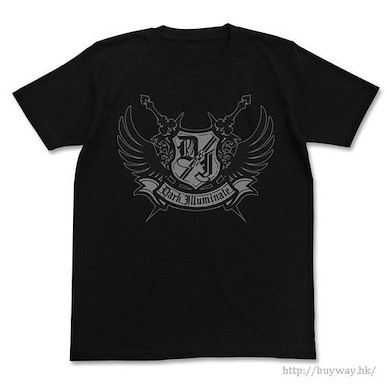 偶像大師 灰姑娘女孩 (大碼)「Dark Illuminate」黑色 T-Shirt Dark Illuminate T-Shirt Logo Ver. / BLACK-L【The Idolm@ster Cinderella Girls】