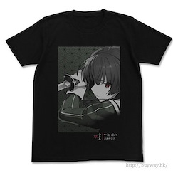 刀使之巫女 : 日版 (細碼)「十條姬和」黑色 T-Shirt