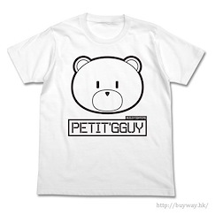 機動戰士高達系列 (細碼)「Petit'GGuy」白色 T-Shirt Petit'GGuy T-Shirt / WHITE-S【Mobile Suit Gundam Series】