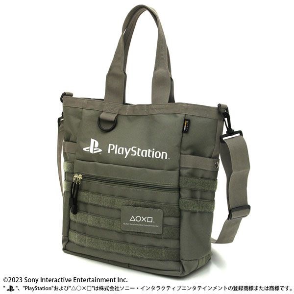 PlayStation : 日版 「PlayStation」軍綠 多功能 手提袋