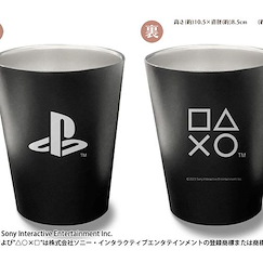 PlayStation : 日版 「PlayStation」Logo 黑色 雙層不銹鋼杯