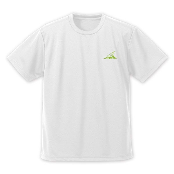 高智能方程式 : 日版 (加大)「AOI ZIP Formula」吸汗快乾 白色 T-Shirt