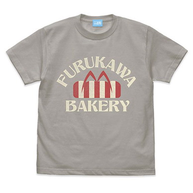 光守望的坡道 (大碼)「古河麵包店」淺灰 T-Shirt Furukawa Bakery T-Shirt /LIGHT GRAY-L【Clannad】