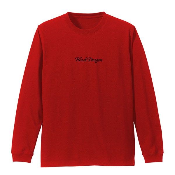 東京復仇者 : 日版 (加大)「黑龍」長袖 紅色 T-Shirt