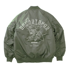 86－不存在的戰區－ : 日版 (中碼)「UNDERTAKER」MA-1 墨綠色 外套