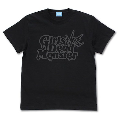 天使的脈動 (大碼)「Girls Dead Monster」黑色 T-Shirt Girls Dead Monster T-Shirt /BLACK-L【Angel Beats!】