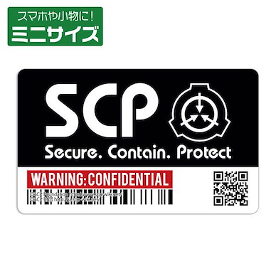 SCP基金會 迷你貼紙 (4.8cm × 8cm) Mini Sticker【SCP Foundation】