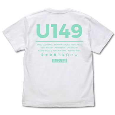 偶像大師 灰姑娘女孩 (中碼)「偶像大師灰姑娘女孩U149」第3藝能課 白色 T-Shirt TV Anime 3rd Entertainment Division T-Shirt /WHITE-M【The Idolm@ster Cinderella Girls】