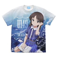 偶像大師 灰姑娘女孩 (中碼)「橘愛莉絲」偶像大師灰姑娘女孩U149 全彩 白色 T-Shirt TV Anime Arisu Tachibana Full Graphic T-Shirt /WHITE-M【The Idolm@ster Cinderella Girls】