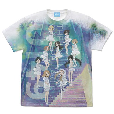 偶像大師 灰姑娘女孩 (大碼)「偶像大師灰姑娘女孩U149」全彩 白色 T-Shirt TV Anime Full Graphic T-Shirt /WHITE-L【The Idolm@ster Cinderella Girls】