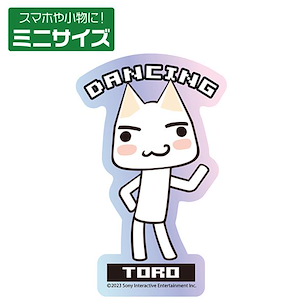 井上多樂 「井上多樂」DANCING 迷你貼紙 (7.7cm × 4.8cm) Dancing Toro Mini Sticker【Toro Inoue】