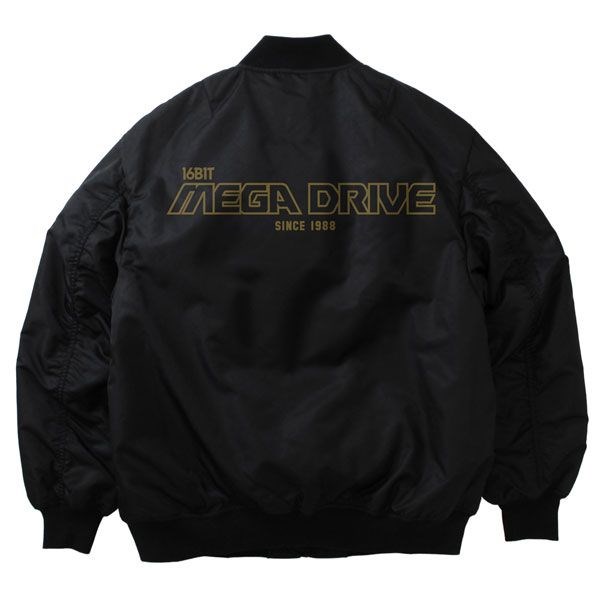 Mega Drive : 日版 (中碼)「MEGA DRIVE」MA-1 黑色 外套