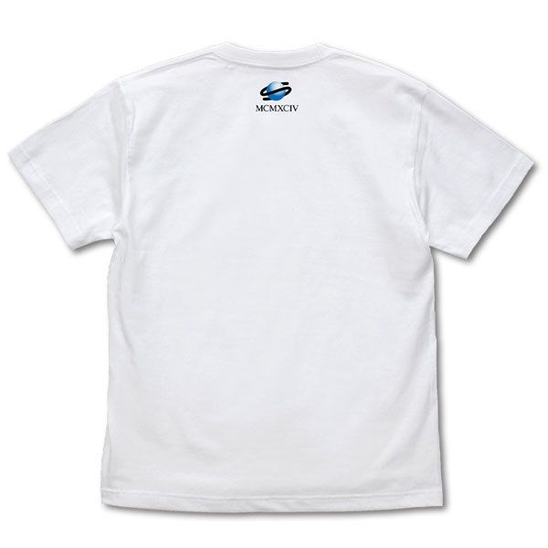 世嘉土星 : 日版 (中碼)「SEGA SATURN」Ver.2.0 白色 T-Shirt