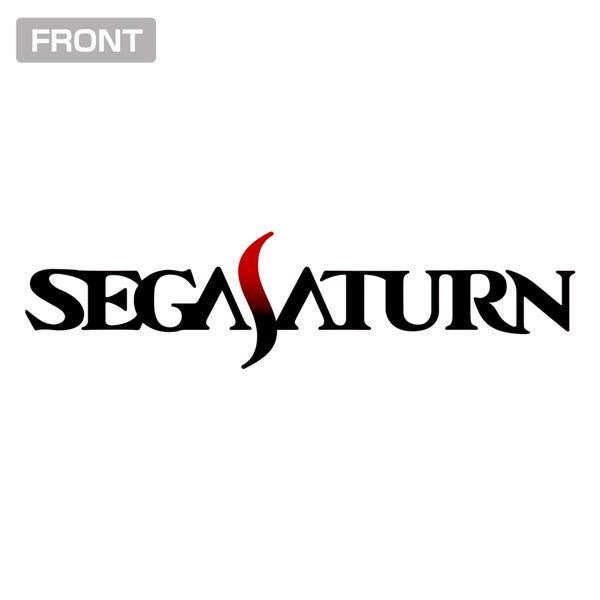 世嘉土星 : 日版 (細碼)「SEGA SATURN」Ver.2.0 白色 T-Shirt