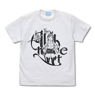 鍊金工房系列 (中碼)「萊莎琳」常闇女王與秘密藏身處 白色 T-Shirt TV Anime Ryza T-Shirt /WHITE-M【Atelier Series】