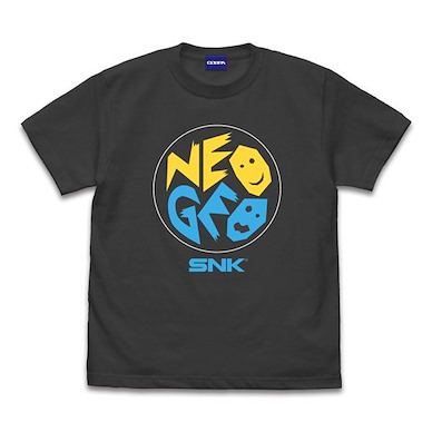 NEOGEO (大碼)「NEOGEO」墨黑色 T-Shirt Logo T-Shirt /SUMI-L【Neo Geo】