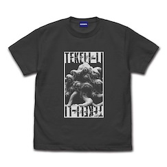 克蘇魯神話 : 日版 (加大)「TEKELI-LI」墨黑色 T-Shirt