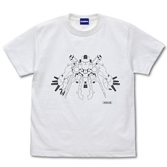 Radirgy : 日版 (細碼)「村雨」白色 T-Shirt