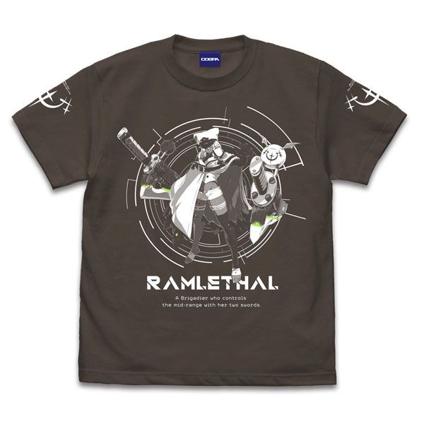 罪惡裝備系列 : 日版 (細碼)「拉姆雷薩爾」暗黑 T-Shirt