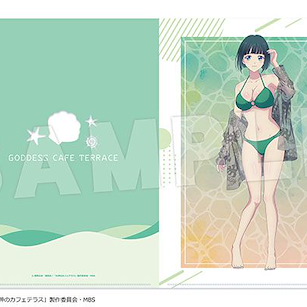 女神咖啡廳 「小野白菊」水著 Vol. 2 A4 文件套 TV Anime A4 Clear File Vol.2 04 Shiragiku Ono【The Cafe Terrace and Its Goddesses】