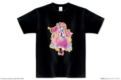 人渣的本願 (加大)「鷗端乃莉子」黑色 T-Shirt T-Shirt 02 Moka【Scum's Wish】