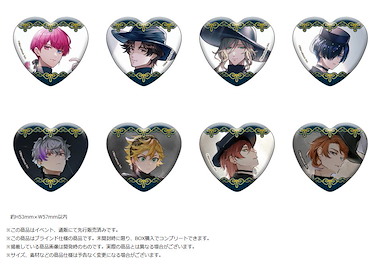 千銃士 心形徽章 (8 個入) Heart Can Badge Collection (8 Pieces)【Senjyushi The Thousand Noble Musketeers】