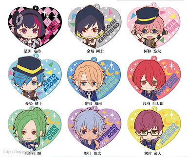 B-PROJECT 心形夾徽章 (10 個入) Rubber Clip Badge (10 Pieces)【B-PROJECT】