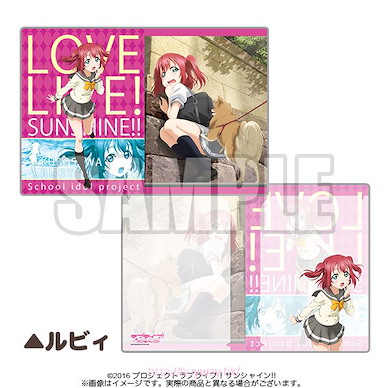 LoveLive! Sunshine!! (3 枚入)「黑澤露比」文件套 Vol.7 Clear Holder Ver. 7 Ruby【Love Live! Sunshine!!】