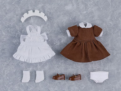 未分類 黏土娃 工作穿搭：女僕服 短版 (棕色) Nendoroid Doll Work Outfit Set Maid Outfit Mini (Brown)