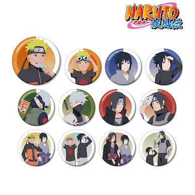 火影忍者系列 收藏徽章 過去和現在 Ver. (12 個入) Original Illustration Past and Present Ver. Can Badge (12 Pieces)【Naruto Series】