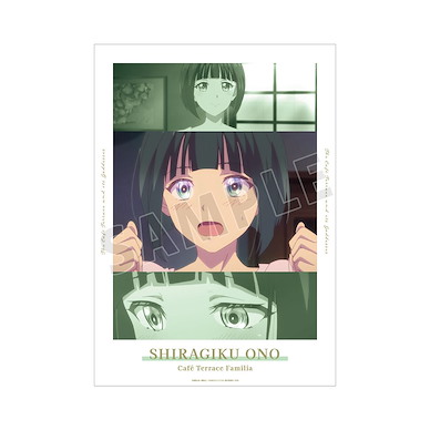 女神咖啡廳 「小野白菊」場景描寫 A3 磨砂海報 Ono Shiragiku Scenes A3 Matted Poster【The Cafe Terrace and Its Goddesses】