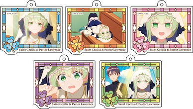 白聖女與黑牧師 亞克力匙扣 經典場面 (5 個入) TV Anime Famous Scene Acrylic Key Chain Collection (5 Pieces)【Saint Cecilia and Pastor Lawrence】