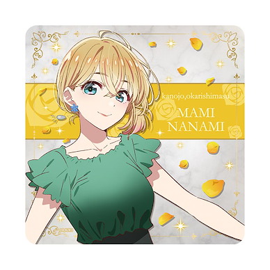 出租女友 「七海麻美」第三季 宣傳圖 橡膠杯墊 Rubber Mat Coaster Nanami Mami【Rent-A-Girlfriend】