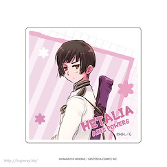 黑塔利亞 「本田菊」65mm 亞克力方形徽章 Chara Deka Acrylic Badge 03 Japan【Hetalia】