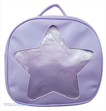 周邊配件 星形系列 痛袋背包 紫色 Star-shape 2-way Backpack H Purple【Boutique Accessories】