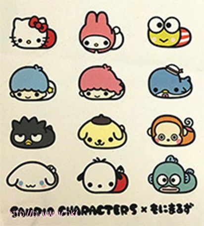 Sanrio系列 : 日版 手提袋 Sanrio Characters x Monimals