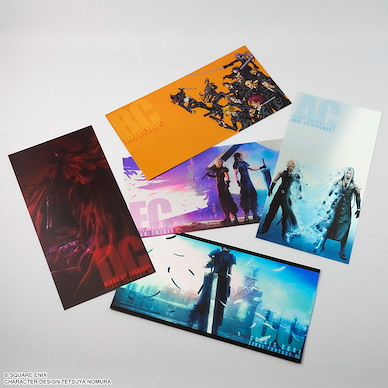 最終幻想系列 金屬光澤 大明信片 Set (5 枚入) Metallic Large Postcard Set【Final Fantasy Series】