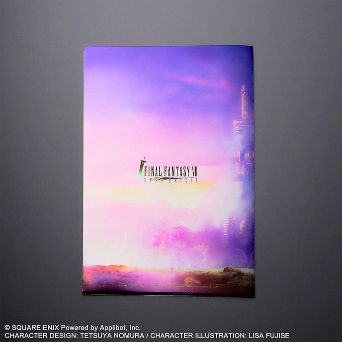 最終幻想系列 : 日版 「Final Fantasy VII：永恆危機」金屬光澤 A4 文件套