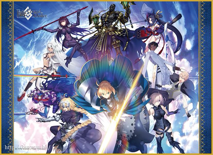 Fate系列 : 日版 Fate/Grand Order 通用遊戲桌墊