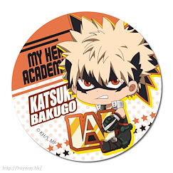 我的英雄學院 「爆豪勝己」戰鬥服 收藏徽章 GyuGyutto Can Badge Bakugo Katsuki【My Hero Academia】