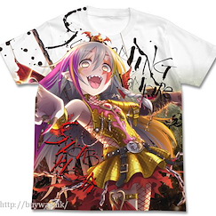 偶像大師 灰姑娘女孩 (加大)「星輝子」吸血鬼 全彩 T-Shirt Screaming Vampire Shouko Hoshi Full Graphic T-Shirt / WHITE - XL【The Idolm@ster Cinderella Girls】