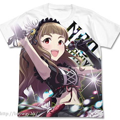偶像大師 灰姑娘女孩 (大碼)「神谷奈緒」恥じらい乙女 全彩 T-Shirt Hajirai Otome Nao Kamiya Full Graphic T-Shirt / WHITE - L【The Idolm@ster Cinderella Girls】