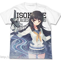 艦隊 Collection -艦Colle- (大碼)「磯風」白色 全彩 T-Shirt Isokaze Full Graphic T-Shirt / WHITE - L【Kantai Collection -KanColle-】