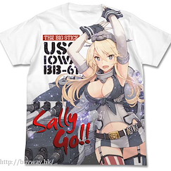艦隊 Collection -艦Colle- (加大)「Iowa」全彩 T-Shirt Iowa Full Graphic T-Shirt / WHITE - XL【Kantai Collection -KanColle-】